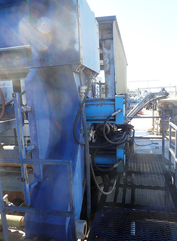 59" Pacific Filter Filter #1500N232B-130/260BRACBS, Plate Filter Press, (67) 3" thick plates, 1" recess, 5400 - Image 7
