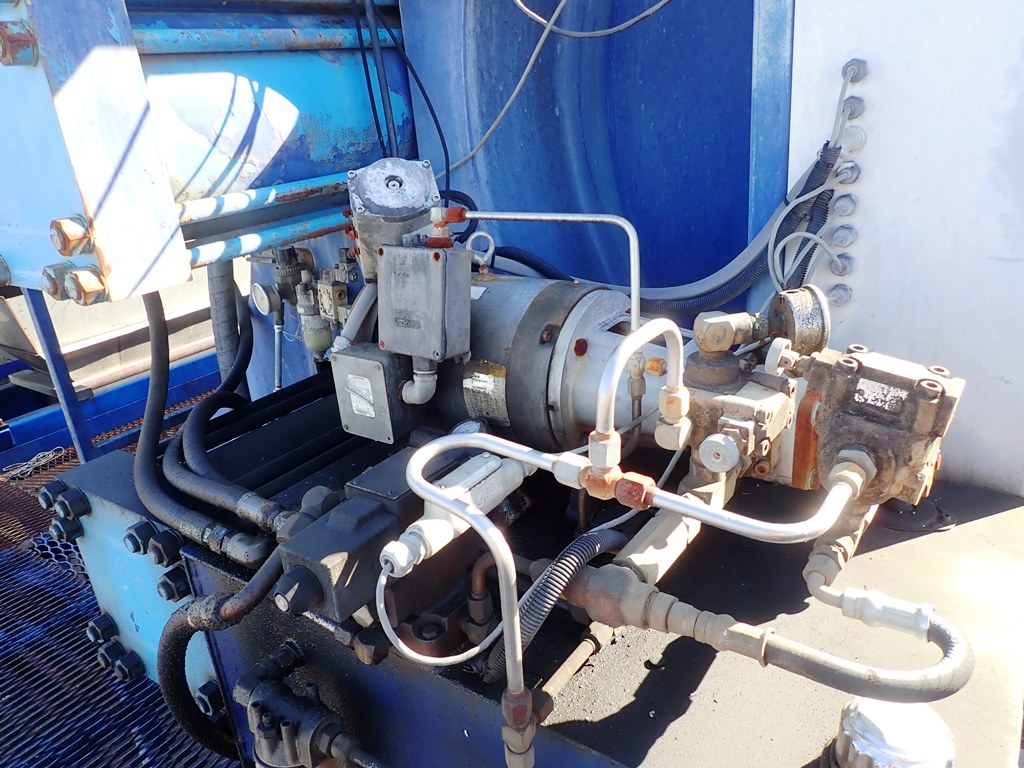 59" Pacific Filter Filter #1500N232B-130/260BRACBS, Plate Filter Press, (67) 3" thick plates, 1" recess, 5400 - Image 8