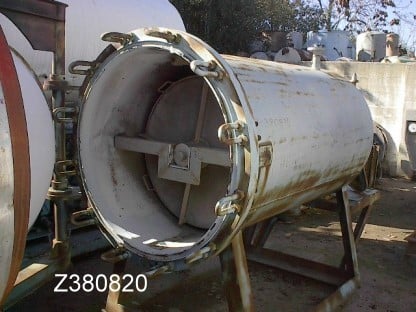 300 sq.ft. General Filtration & Engineering #HR-300-43, Pressure Leaf Filter, 36" diameter leaf x 20 leaves - Image 2