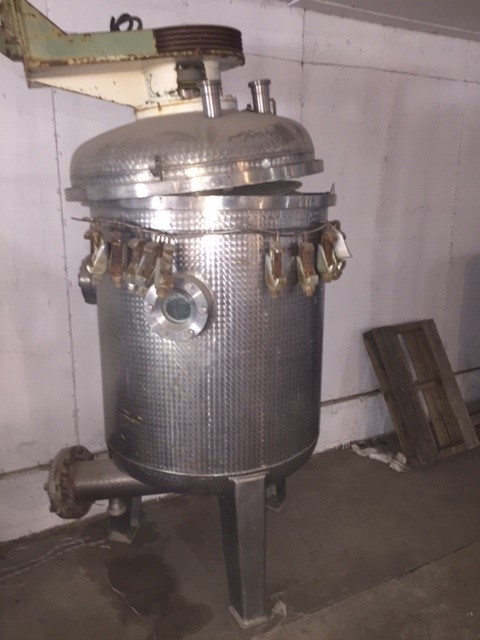 Chemap, Spinning Leaf Pressure Leaf Filter, 795 liters, 36" diameter x 36" deep Stainless Steel tank - Image 1