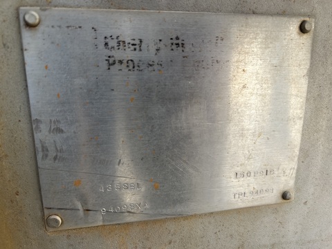 150 sq.ft., Cherry Burrell, 435-SBL, plate type heat exchanger, (31) 15" x 48" S/S plates, 150 psig, (3) - Image 3
