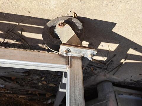 120 cu.ft. Bin Hopper, Stainless Steel, 69" x 69" hopper w/49" H slope bottom, 14" x 14" bottom side - Image 5
