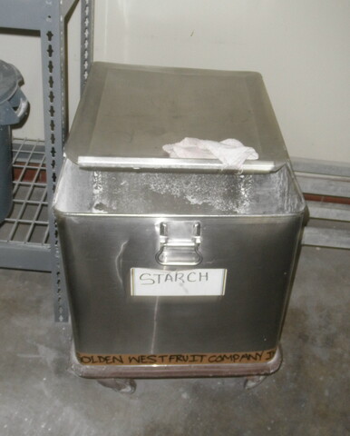5 cu.ft. Starch Hopper, Stainless Steel - Image 1