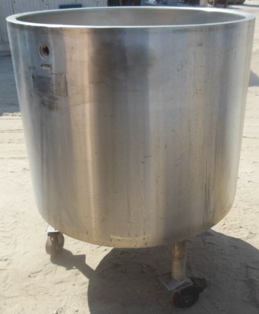 100 gallon Lee Industries #100D, Jacketed Kettle, Stainless Steel, 36" diameter x 32" deep, 1.5" center - Image 2
