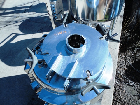 18 gallon Precision Stainless, kettle, Stainless Steel, 1.5" center bottom discharge, 75 psi @ 392°F, 45 - Image 3