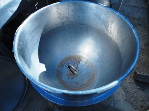 40 gallon Legion #MF-40 GAL, Jacketed Kettle, Stainless Steel, 26" diameter x 22" deep, 40 psi @ 300°F, 1966 - Image 2