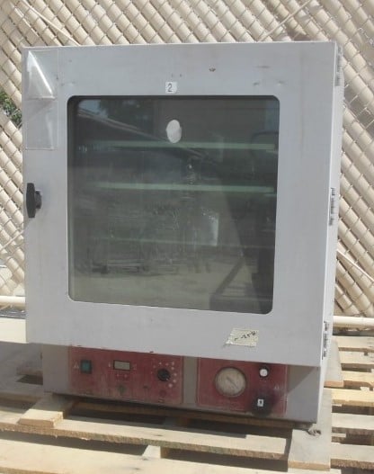 18" width x 18" H x 24" D Sheldon #1465, Vacuum Oven, 127 liters/4.5 cu.ft., 10-220 deg. C, 120 V, 13 Amps - Image 1