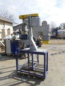 Union Process #Q2, Attritor Mill, 9" diameter x 10.5" deep jacketed mixing can, 2" side bottom outlet, 10 - Image 3