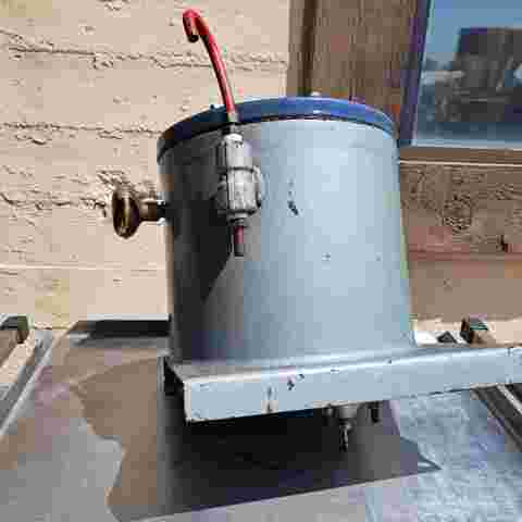 Szegvari #1S, Replacement/Spare Pressure Bowl for Batch type Attritor Mill, 7.25" diameter x 8" deep bowl, 15 - Image 1
