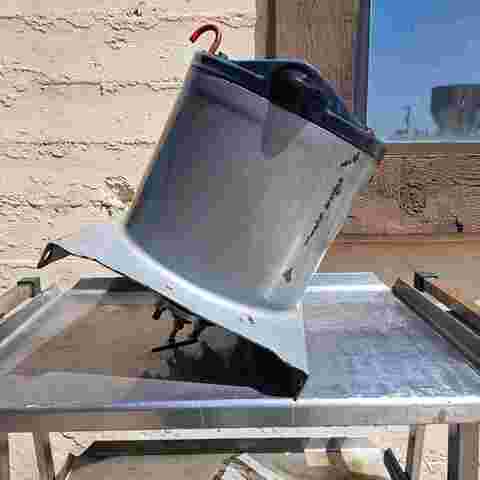 Szegvari #1S, Replacement/Spare Pressure Bowl for Batch type Attritor Mill, 7.25" diameter x 8" deep bowl, 15 - Image 2