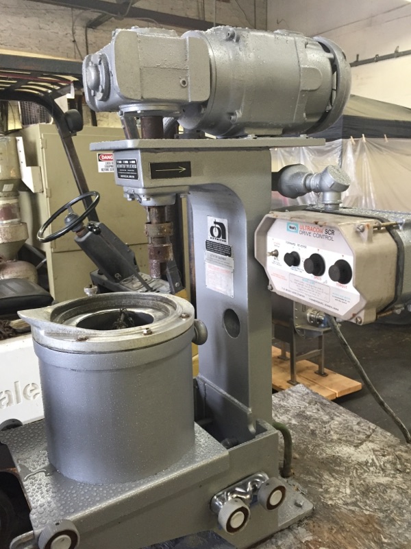 Union Process, Attritor Mill, 5" diameter x 6" deep Stainless Steel Jacketed Tank, includes Stainless Steel - Image 1