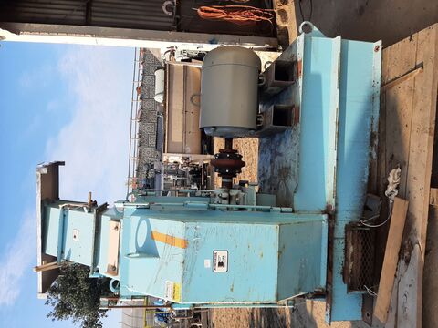 Bliss Industries #E-4815, Hammer Mill, Carbon Steel, 48" diameter x 15" width rotor w/ 2.5" width x 1/4" - Image 1