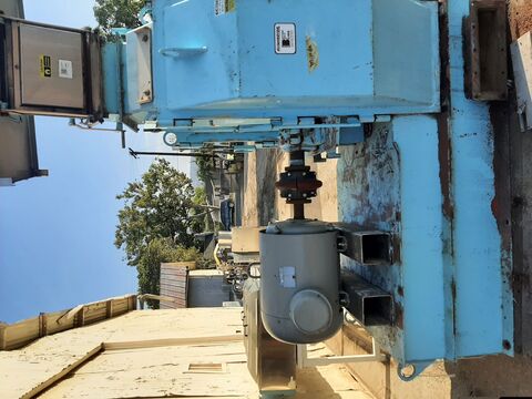 Bliss Industries #E-4815, Hammer Mill, Carbon Steel, 48" diameter x 15" width rotor w/ 2.5" width x 1/4" - Image 2