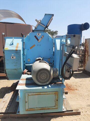 Bliss Industries #E-4815, Hammer Mill, Carbon Steel, 48" diameter x 15" width rotor w/ 2.5" width x 1/4" - Image 5