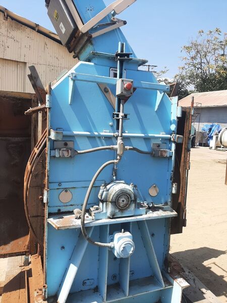 Bliss Industries #E-4815, Hammer Mill, Carbon Steel, 48" diameter x 15" width rotor w/ 2.5" width x 1/4" - Image 8