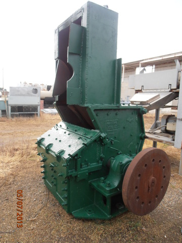 Jeffrey, Hammer Mill, 36" diameter x 36" width grinding Chamber, 6" diameter Shaft, 27" width x 18" deep Feed - Image 1