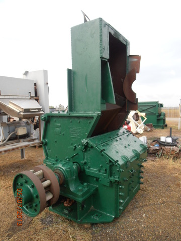 Jeffrey, Hammer Mill, 36" diameter x 36" width grinding Chamber, 6" diameter Shaft, 27" width x 18" deep Feed - Image 2