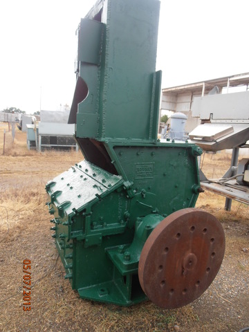 Jeffrey, Hammer Mill, 36" diameter x 36" width grinding Chamber, 6" diameter Shaft, 27" width x 18" deep Feed - Image 3
