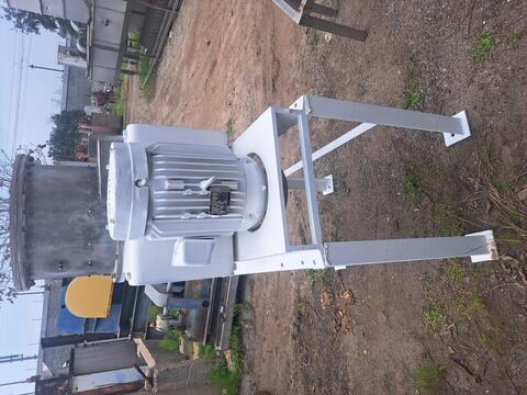 Rietz #RF-18-K, Fluffer Mill, 10" diameter Feed, 20 HP - Image 2