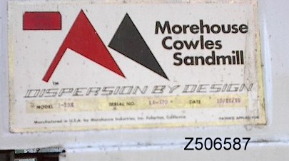 Morehouse Cowles #7-15-X, Sand Mill, 10 HP, 220 V - Image 2