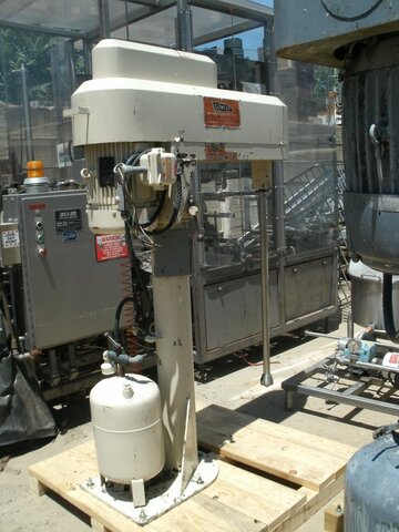 Morehouse Cowles #510-VHVO, Dispersion Mixer, 1-5/8" diameter x 32" Stainless Steel shaft, 38 Stroke, 10 HP - Image 1