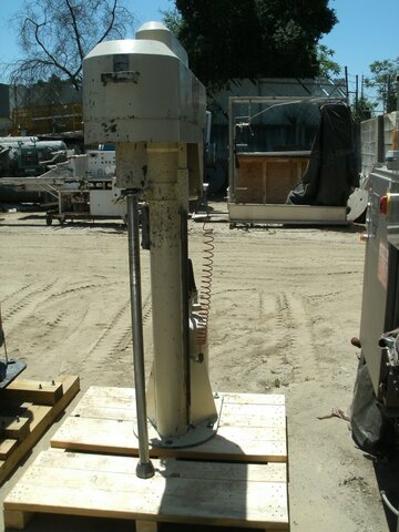 Morehouse Cowles #510-VHVO, Dispersion Mixer, 1-5/8" diameter x 32" Stainless Steel shaft, 38 Stroke, 10 HP - Image 3