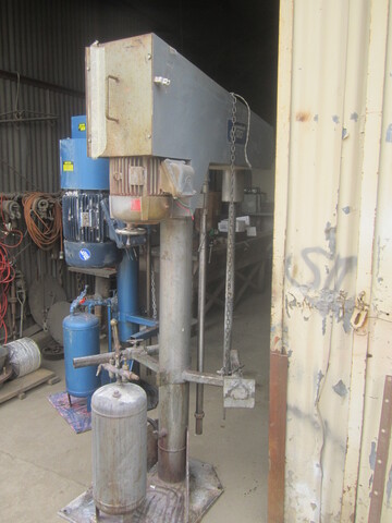Jaygo #HS-375, Dispersion Mixer, 2" shaft, 7 HP, 230/460 V - Image 2