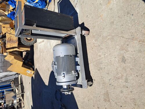 High Shear Inline Mixer, 7-7/8" diameter x 2-5/8" deep Stainless Steel chamber, (2) 7" diameter x 1" blades - Image 7