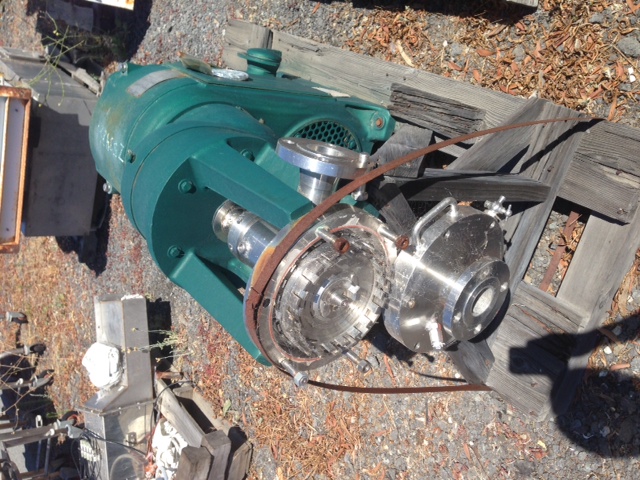 Oakes #8MV-5A, High Shear Mixer, Stainless Steel, 2" flanged connections, 2 injection ports, 5 HP - Image 2