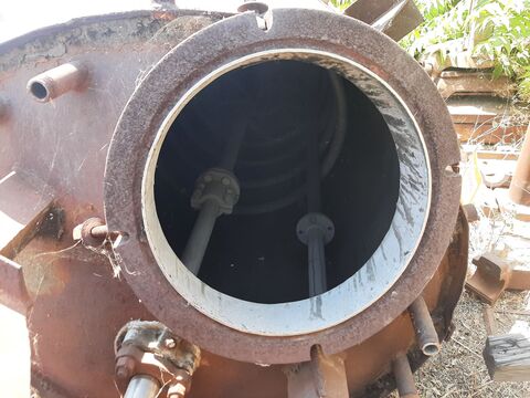 600 gallon Mix/Reactor, 304 stainless steel, 3 HP Agit - Image 3