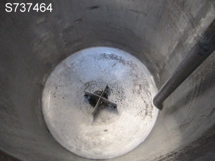 650 gallon Stainless Steel Tank, 4' diameter x 87" straight side - Image 4