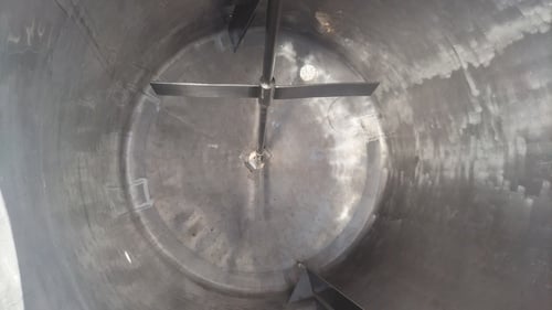 850 gallon CE Howard, 304 Stainless Steel Tank, Jacketed, Agitated, 75 psi, 5' diameter x 6-1/2' straight side - Image 7