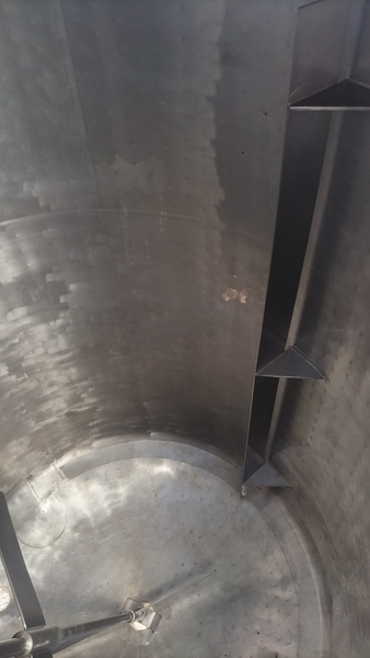 850 gallon CE Howard, 304 Stainless Steel Tank, Jacketed, Agitated, 75 psi, 5' diameter x 6-1/2' straight side - Image 8