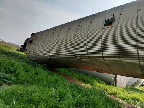 11500 gallon Stainless Steel Insulated Storage Tank, 9' diameter x 25' high - Image 7