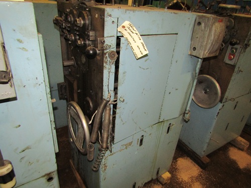 No. W11A Torin, spring coiler, double diameter, double pitch, 1.56" wire diameter, 300 FPM - Image 1