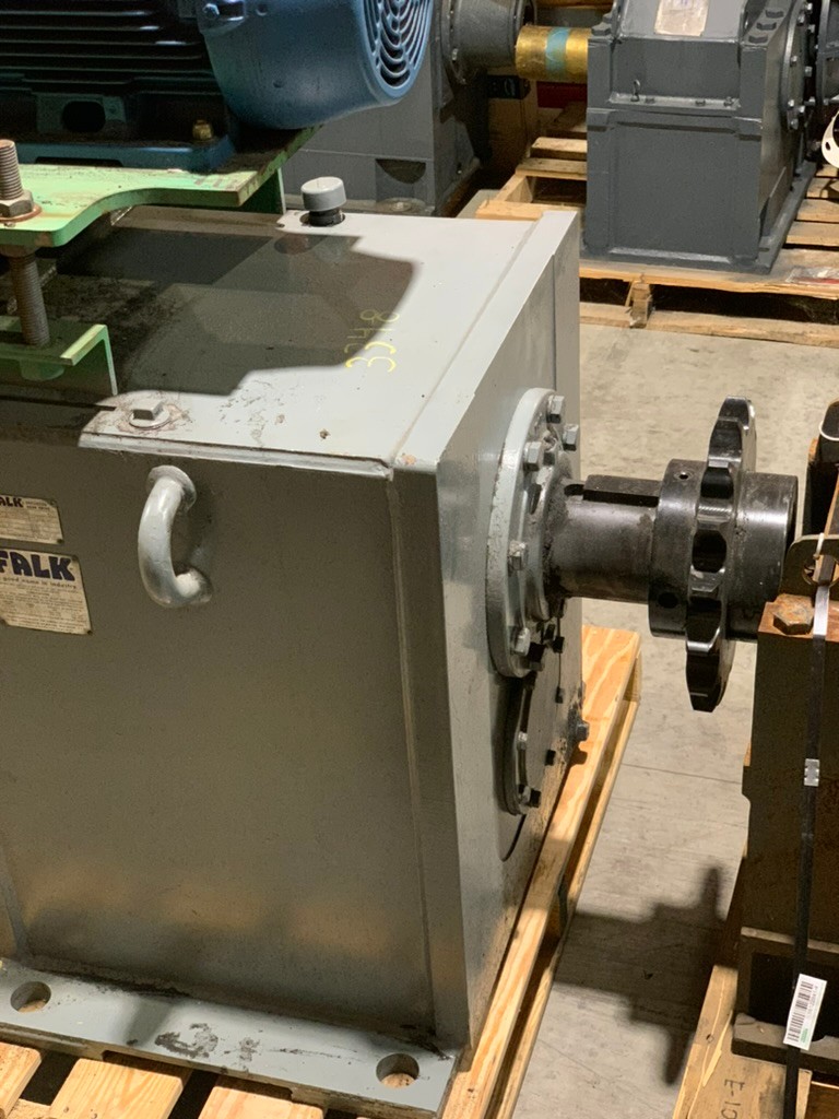 85 HP, Falk 1120FC3A, gear reducer, 88.15 ratio, Weg 20 HP motor - Image 4