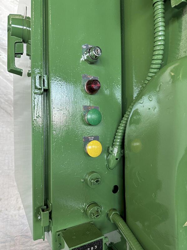 60 Ton, Minster #6, OBI Punch Press, 8" stroke, 17" Shut Height, 3" slide adj., 32" x 21" bed, 90 SPM - Image 8