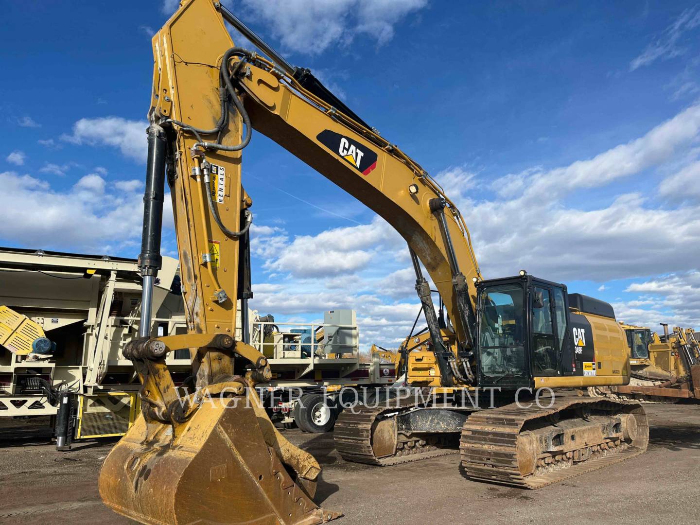 Caterpillar 349FL THB, Crawler Excavator, 4390 hours, S/N: HPD20026, 2018 - Image 1