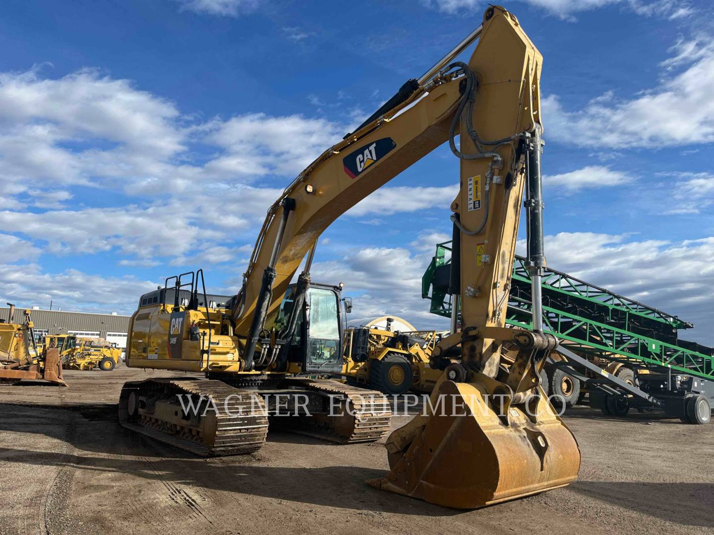 Caterpillar 349FL THB, Crawler Excavator, 4390 hours, S/N: HPD20026, 2018 - Image 2