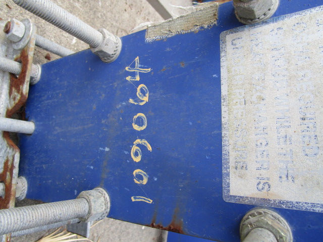 3 sq.ft., Alfa-Laval, M3-FG, plate heat exchanger, 150 psi, 300°F, Carbon Steel frame, 316 Stainless Steel - Image 2