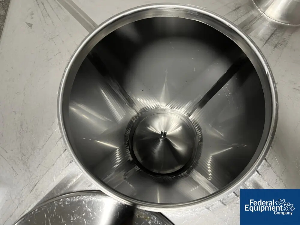Matcon IBC Bin, Stainless Steel, 500 Liter, cone bottom, powder bin type - Image 6