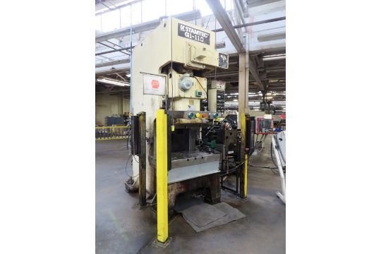 121 Ton, Stamtec #G1-110, gap frame press, 7.08" stroke, 13.78" Shut Height, Wintriss Smart Pac 2, #14245J - Image 1