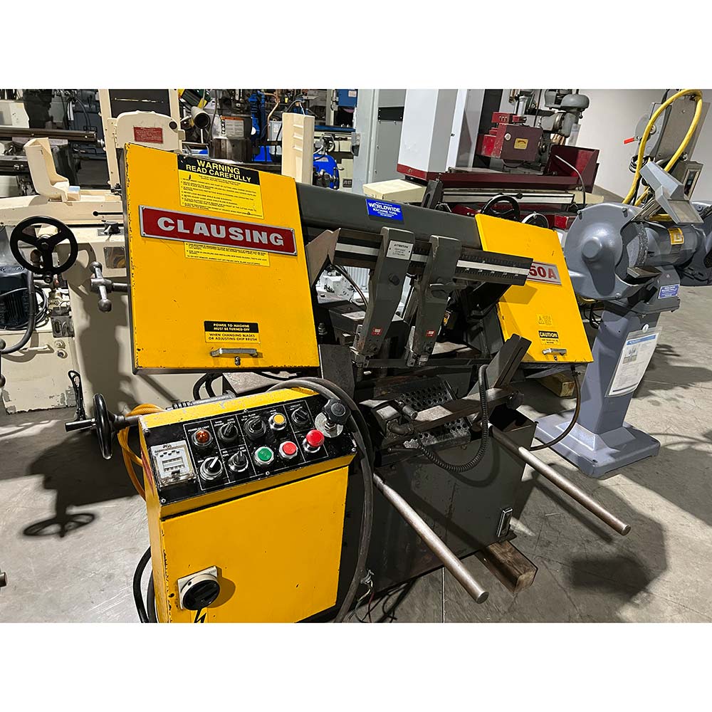 10" x 16" Clausing #C250A, automatic horizontal band saw, 1" blade, 2 HP, 70-280 FPM, 1998 - Image 2