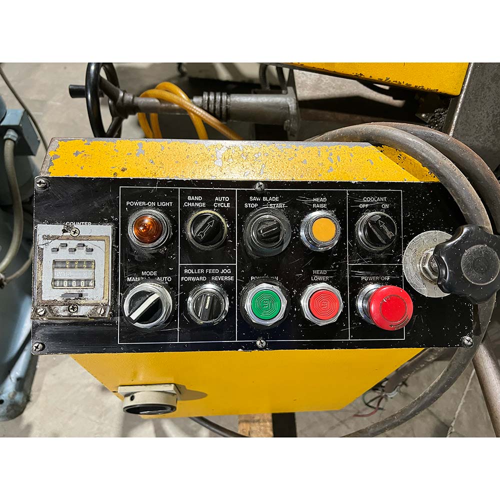 10" x 16" Clausing #C250A, automatic horizontal band saw, 1" blade, 2 HP, 70-280 FPM, 1998 - Image 3
