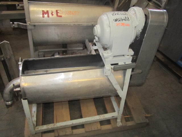 Brown #100, pulper/finisher, stainless steel paddle type, 220/440 V., can do pulped or citrus juice - Image 1