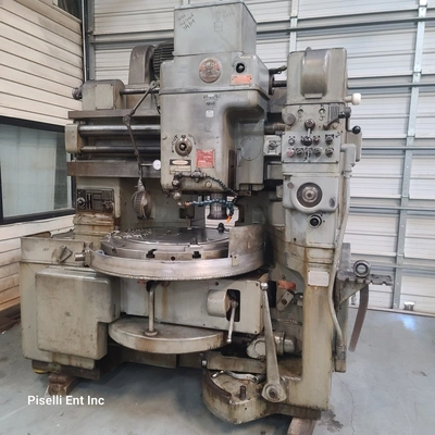 Fellows #36-6, gear shaper w/rack attachment, 3" riser, table plate, nice condition, serial #31743 - Image 2