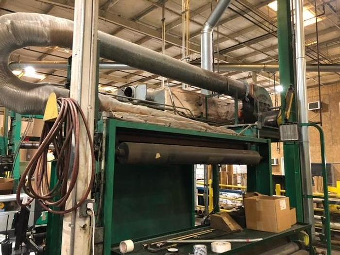 Black Clawson #TDL, 2-drum winder, 72" Wolverine 1 color press, 2500 FPM, shear slitting - Image 8