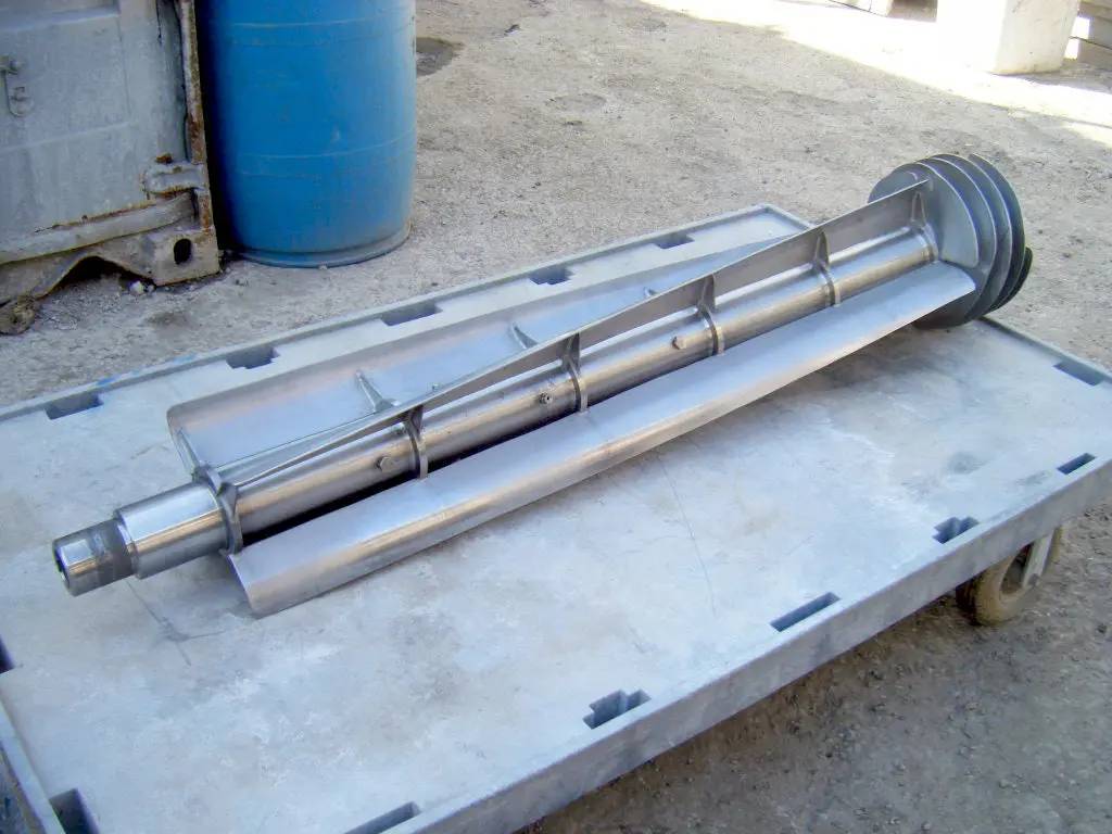 Stainless Steel Finisher Shaft, 67.75" length, 12" width - Image 6