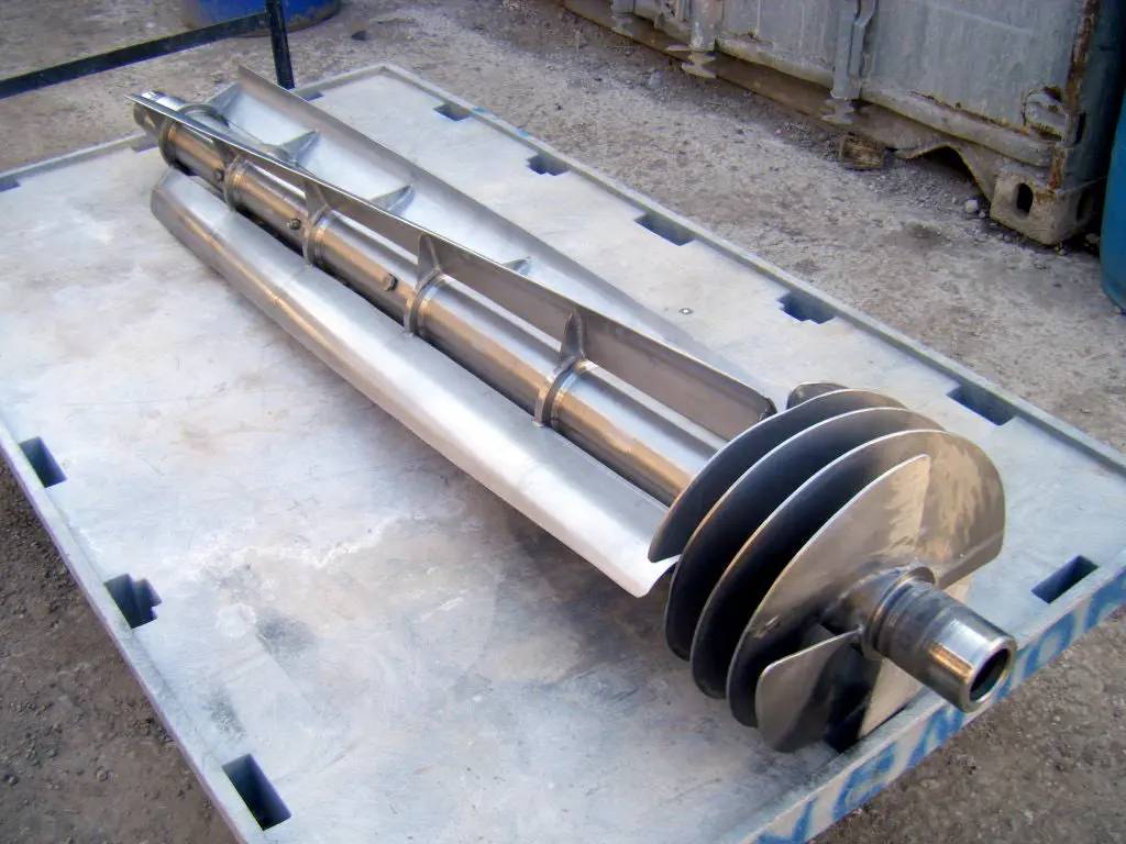 Stainless Steel Finisher Shaft, 67.75" length, 12" width - Image 7