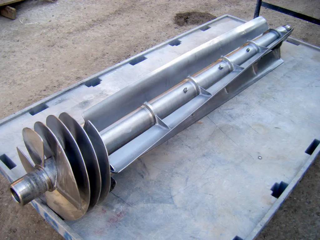 Stainless Steel Finisher Shaft, 67.75" length, 12" width - Image 9